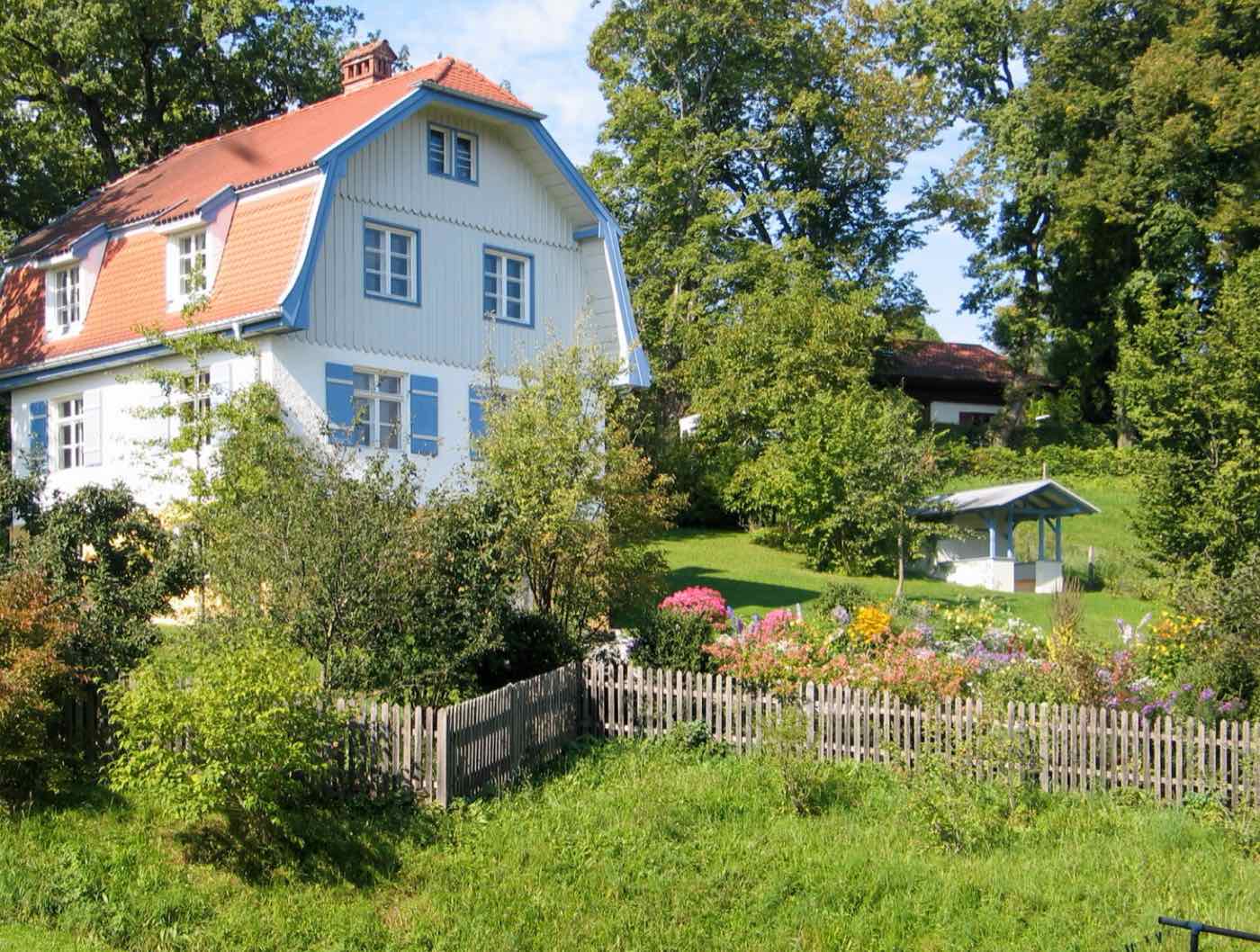 Das Münter-Haus, Treffpunkt der Künstler vor dem Blauen Reiter